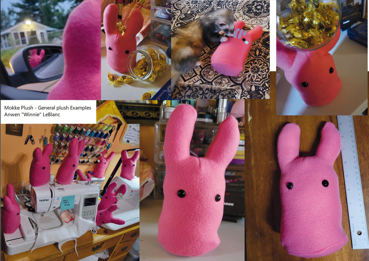 Mokke Plush -- caused problems due to the existance of official Mokke Plush (and looking better than said official plush)