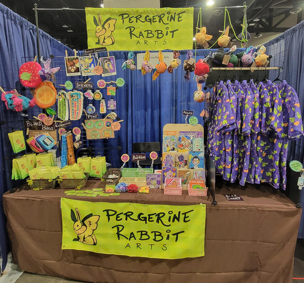 RI Anime Con 2024 - 8 feet, 6 hour setup