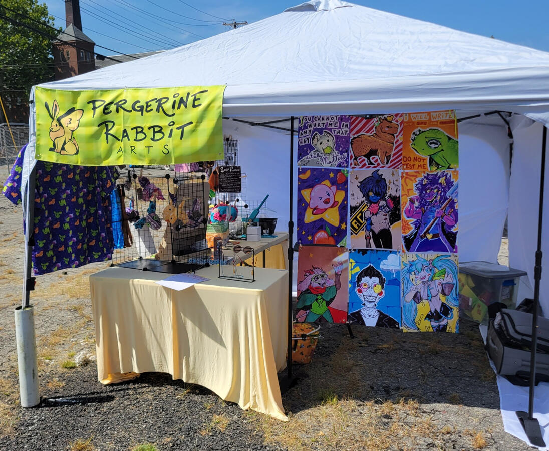 1.5 hour 10x10 setup - Street side