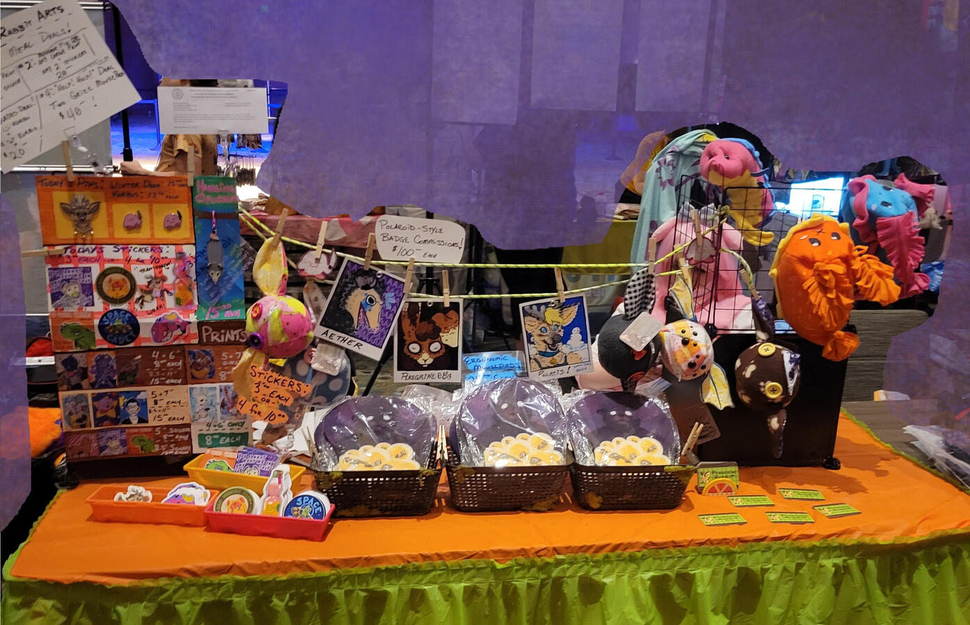 Anthro New England 2024; Night Market (6 feet, approx 1.5 hour setup)