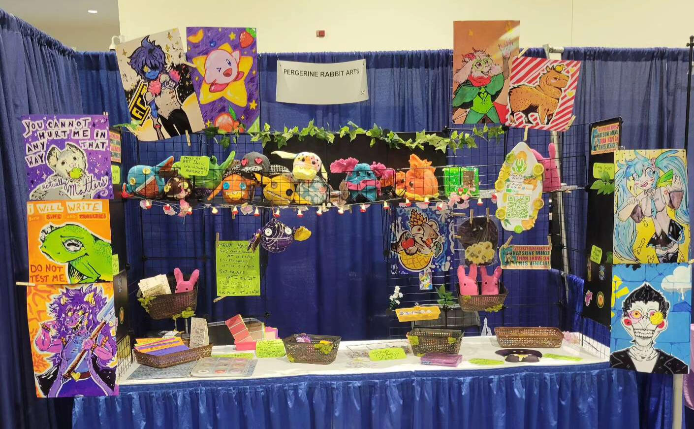 RI Anime Con 2023 (8 feet, 9 hour setup.)