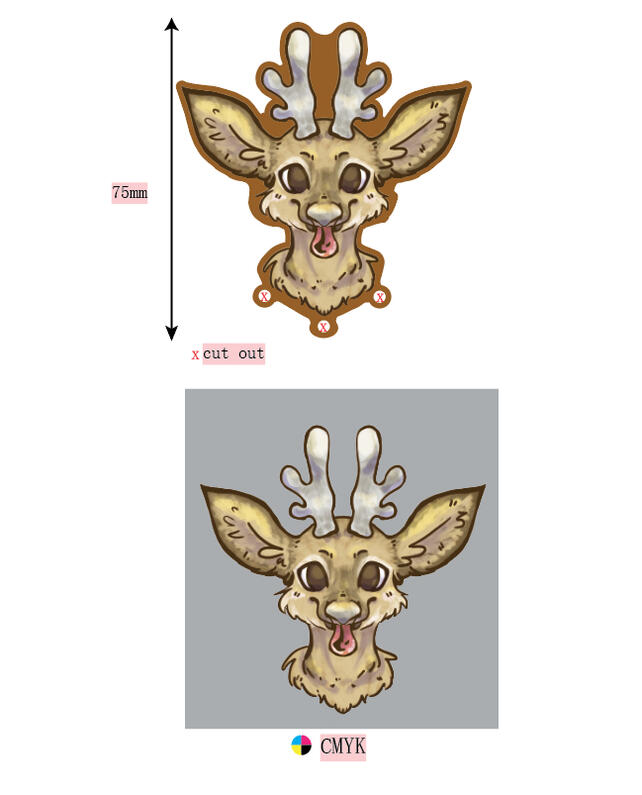 final manu files for the reindeer pin!