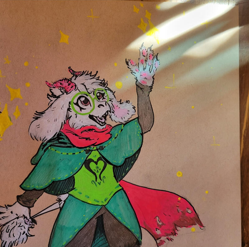 ... so I put him on the floor and took advantage of the light coming in the kitchen window!