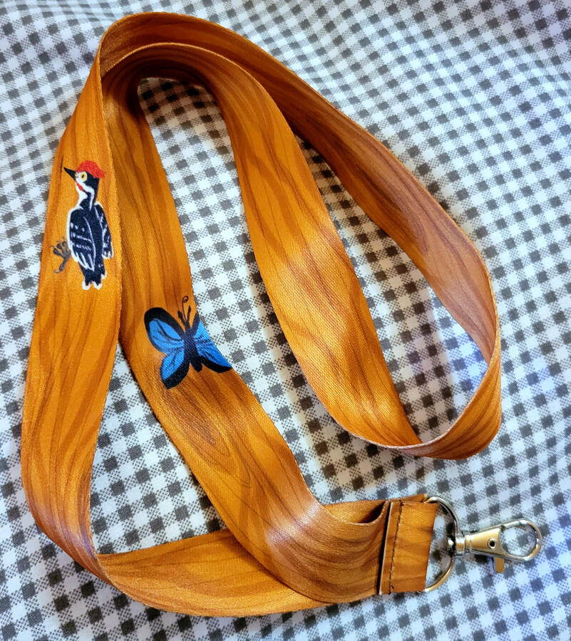 Lanyard - Woodgrain